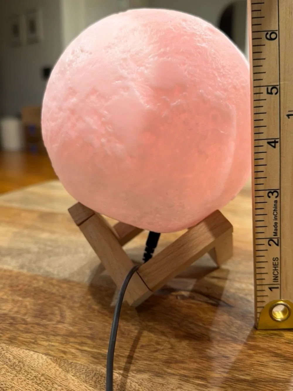 LED Moon Lamp Nightlight with stand